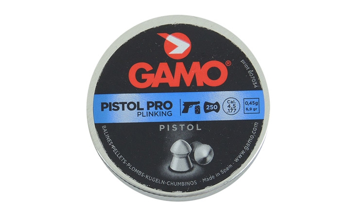Пули GAMO Pistol Pro 4,5мм 0,45г (250 шт)