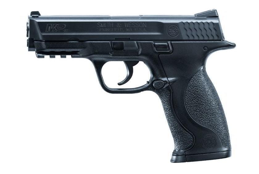 Пневматический пистолет UMAREX Smith and Wesson Military&Police Black (черный) 4,5мм 3J