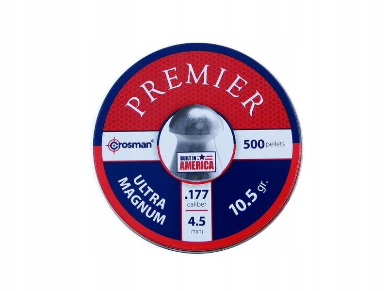 Пули CROSMAN Premier Ultra Magnum 4,5мм 0,68г (500 шт)