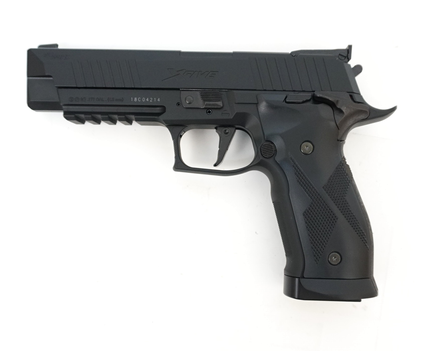 Пневматический пистолет SIG SAUER X-Five (черный) 4,5мм 3J