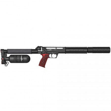 Пневматическая винтовка PCP EdGun Леший 2 (колба) кал. 4,5 мм. 3J (350, Weaver)
