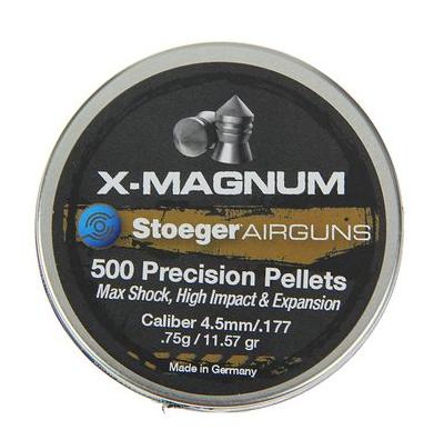 Пули STOEGER X-MAGNUM 4,5мм 0,75г (500 шт)