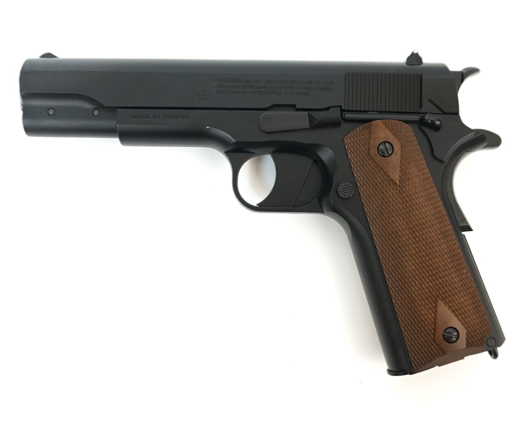 Пневматический пистолет CROSMAN 1911BBb (blowback) 4,5мм 3J