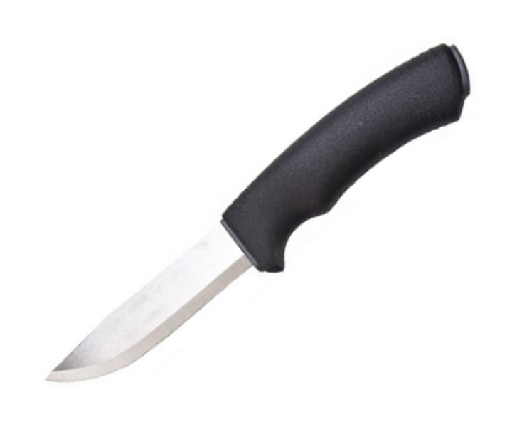 Нож Morakniv Bushcraft Survival Black Ultimate Knife, огниво и точилка