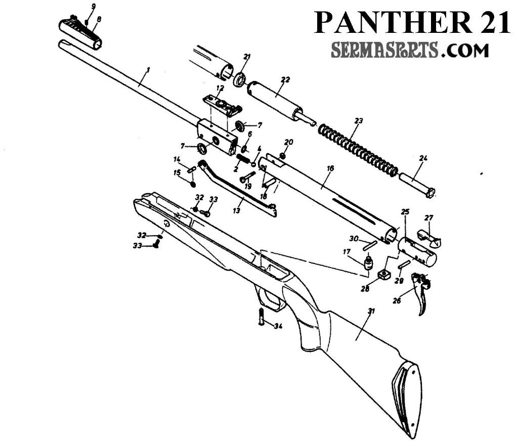 Устройство 21. Diana 21 Panther винтовка. Пневматическая винтовка Diana 54 взрыв схема. Пневматическая винтовка Диана 22 схема. Взрыв схема Диана 350 Магнум.