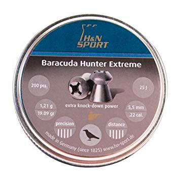 Пули H&N Baracuda Hunter Extreme 5,5мм 1,21г (200 шт)