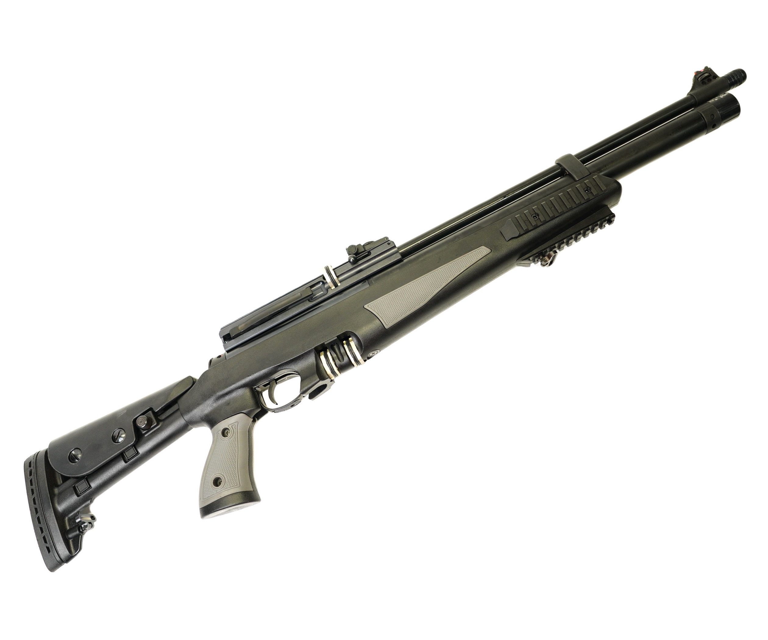 Пневматическая винтовка PCP Hatsan AT44-10 TACT 6.35 мм (пластик) 3J