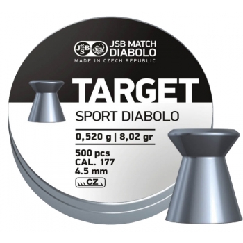 Пули JSB Target Sport Diabolo 4,5мм 0,520г (500 шт)