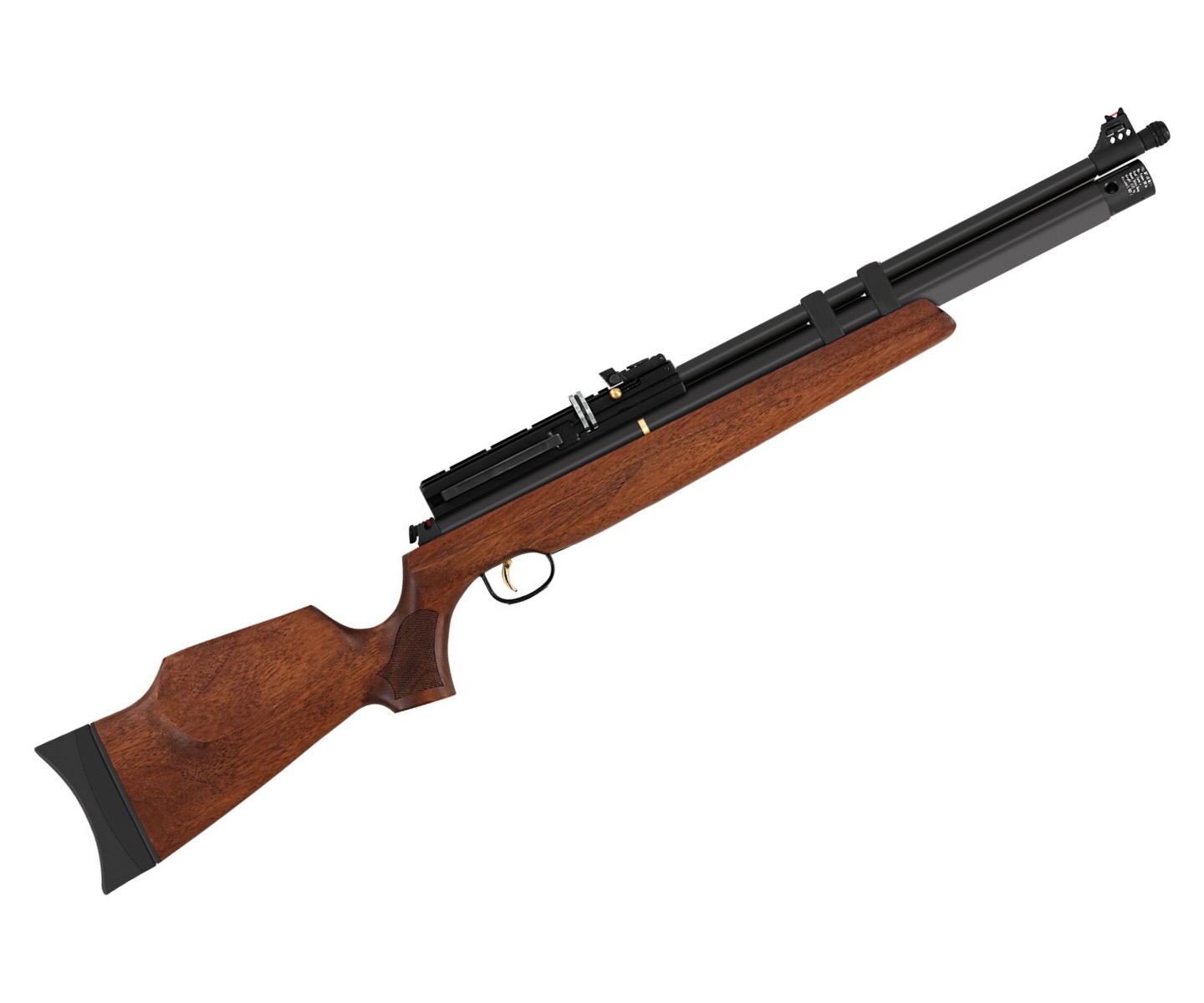 Пневматическая винтовка PCP Hatsan AT44-10 Wood 6.35 мм (дерево) 3J