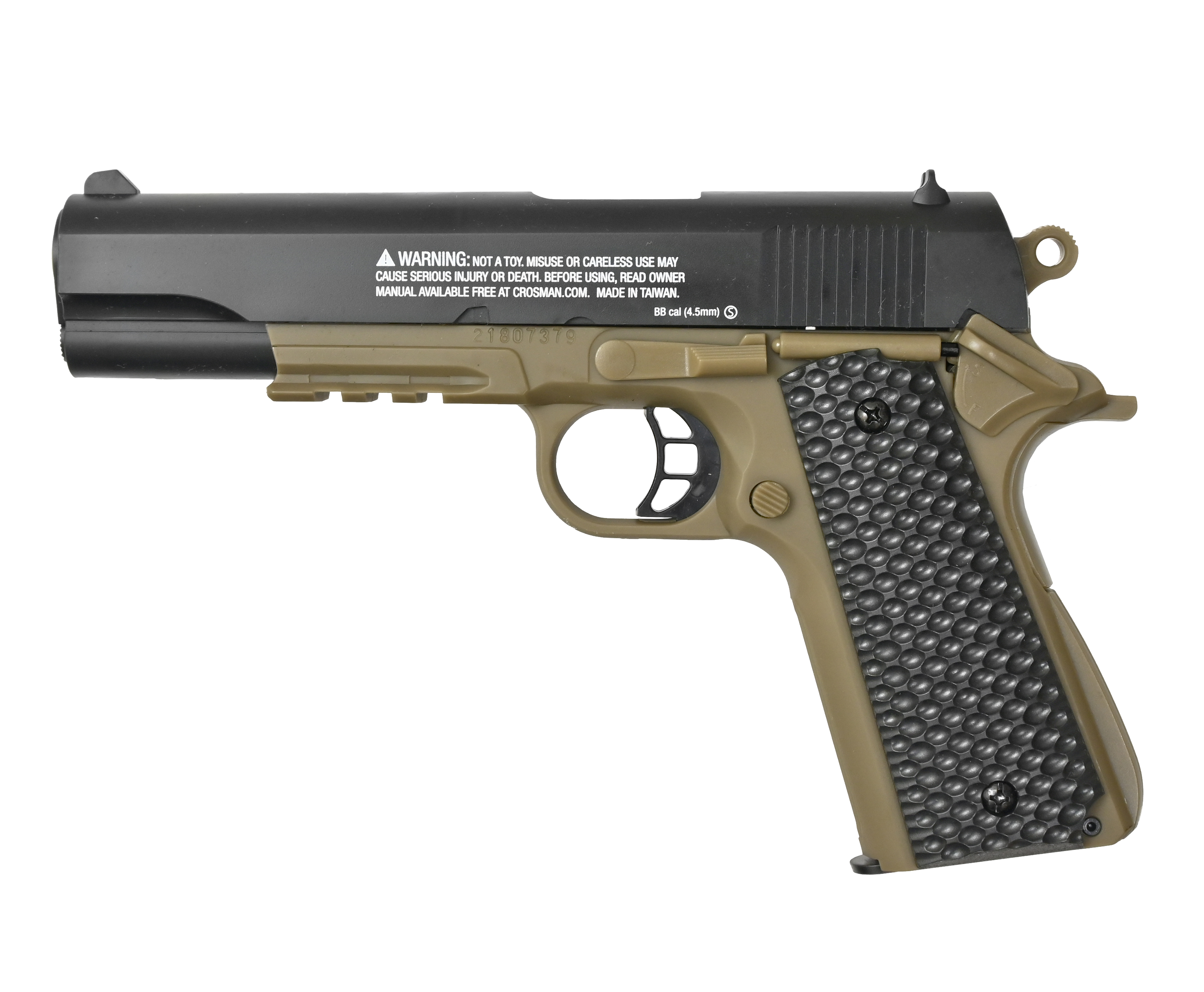 Спринговый пистолет Crosman S1911 4,5мм 3J