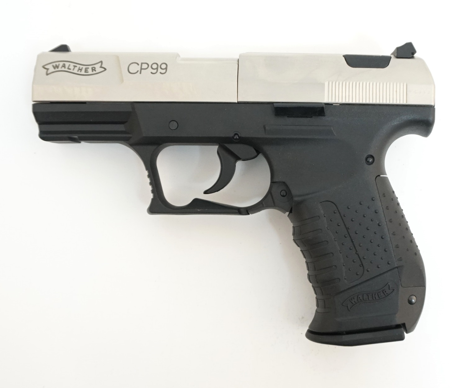 Пневматический пистолет UMAREX Walther СР 99 (серебряный) 4,5мм 3J