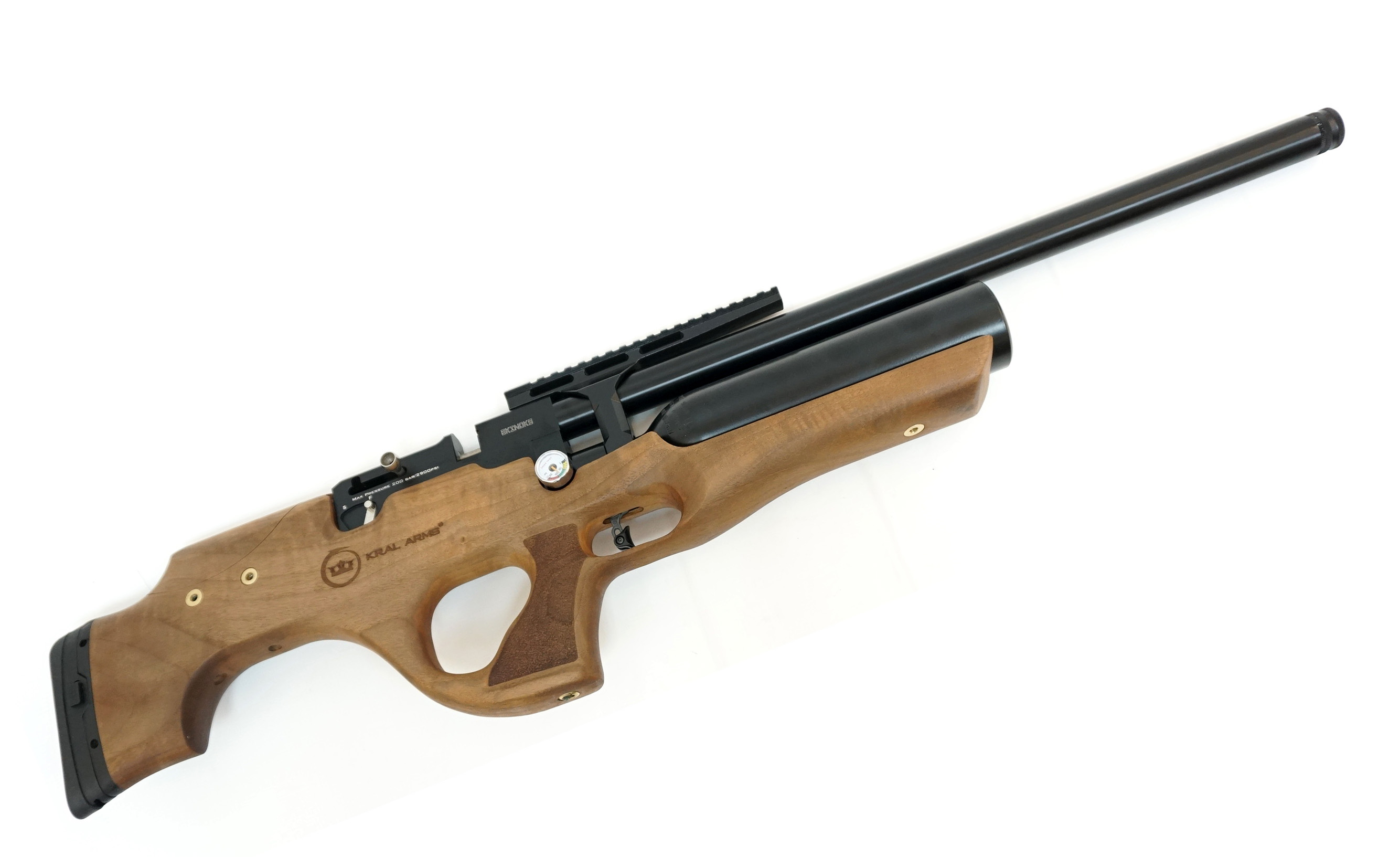 Пневматическая винтовка PCP Kral Puncher Ekinoks дерево кал 4,5 мм. 3J