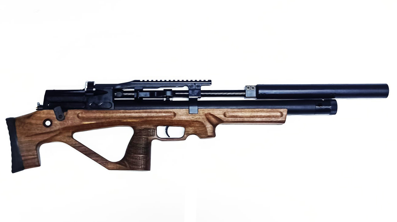 Пневматическая винтовка PCP Jaeger 6,35 Булл-пап Передний взвод (Длина ствола, мм 470, Редуктор Да, Ствол Lotar Walther)