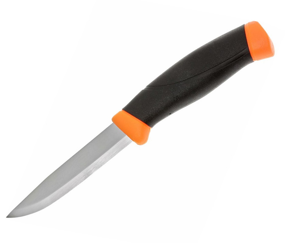 Нож Morakniv Companion, нержавеющая сталь, сигнальный оранжевый