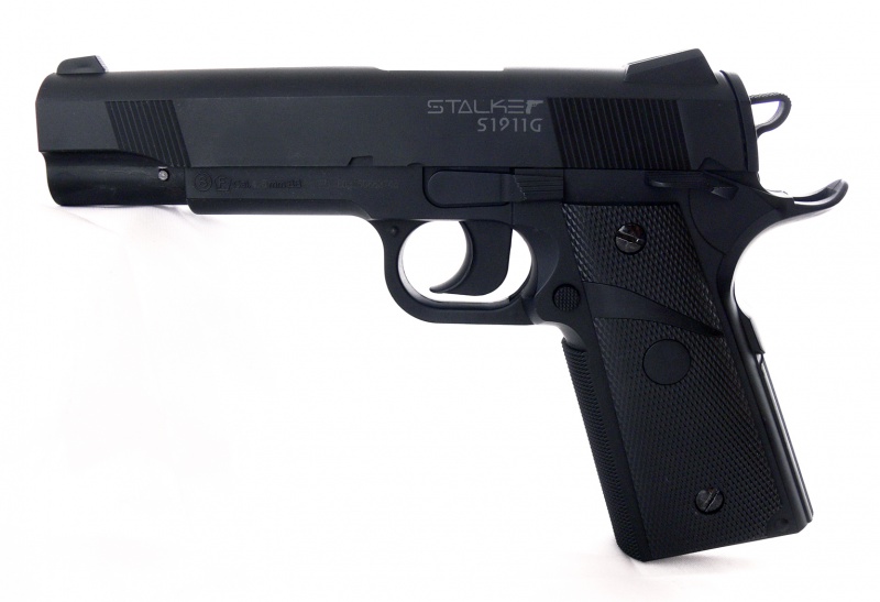 Пневматический пистолет STALKER S1911G 4,5мм 3J