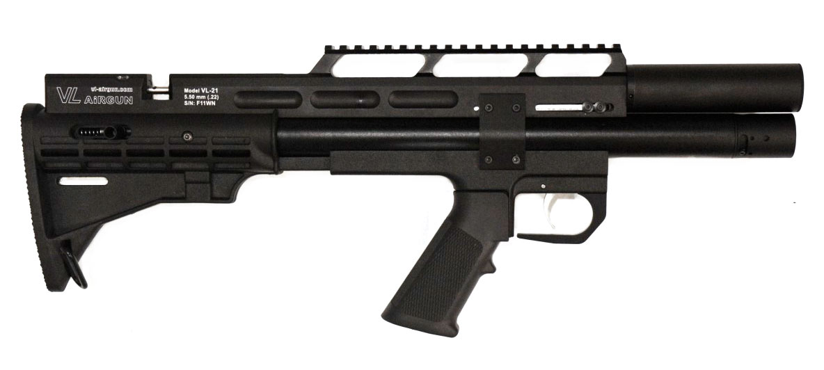 Пневматическая винтовка PCP VL-21 compact кал. 5,5 мм. 3J
