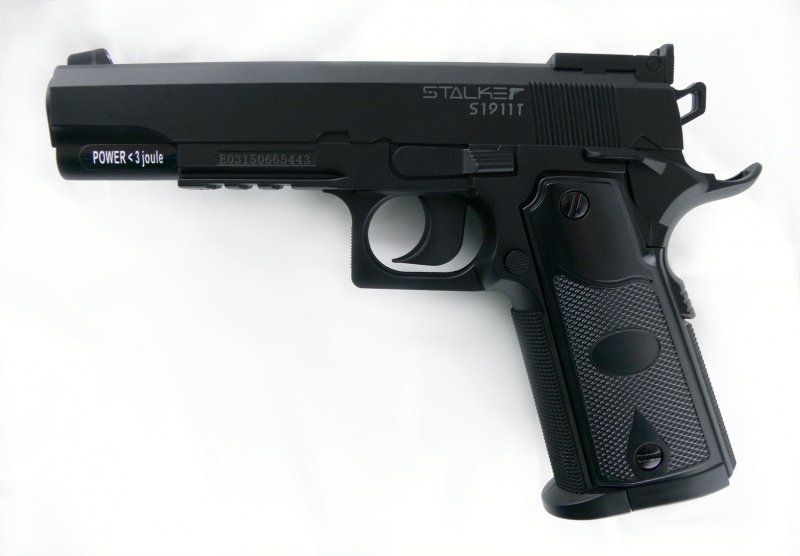 Пневматический пистолет STALKER S1911T 4,5мм 3J
