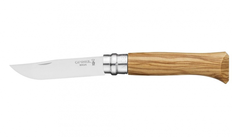 Нож Opinel серии Tradition Luxury №08, рукоять - олива
