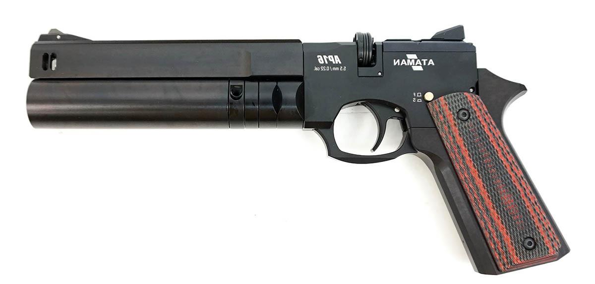Пневматический пистолет PCP Ataman AP16 Компакт 412/B (B/C/M) кал. 4,5 мм. 3J