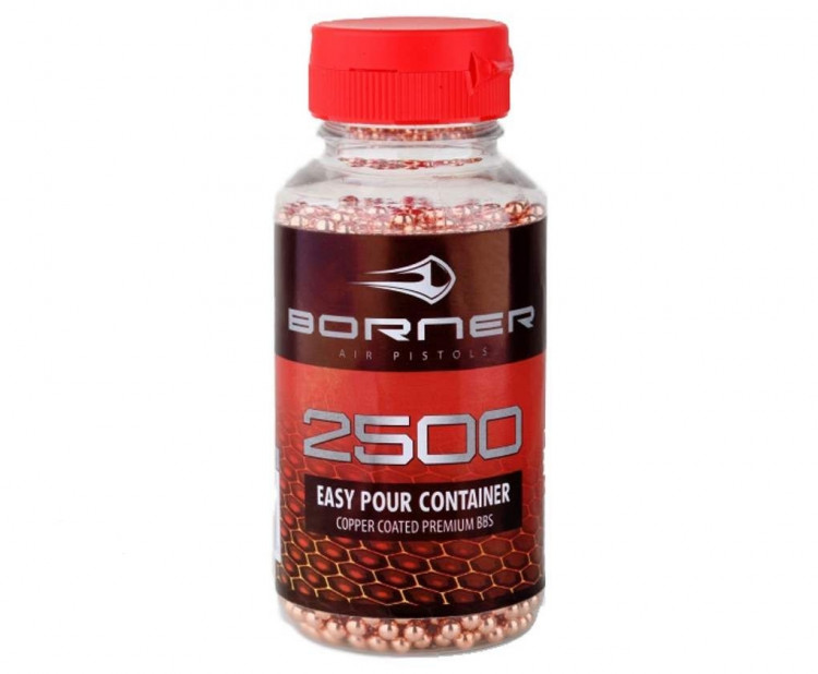 Дробь BB BORNER-Super Power омедненный (2500 штук)