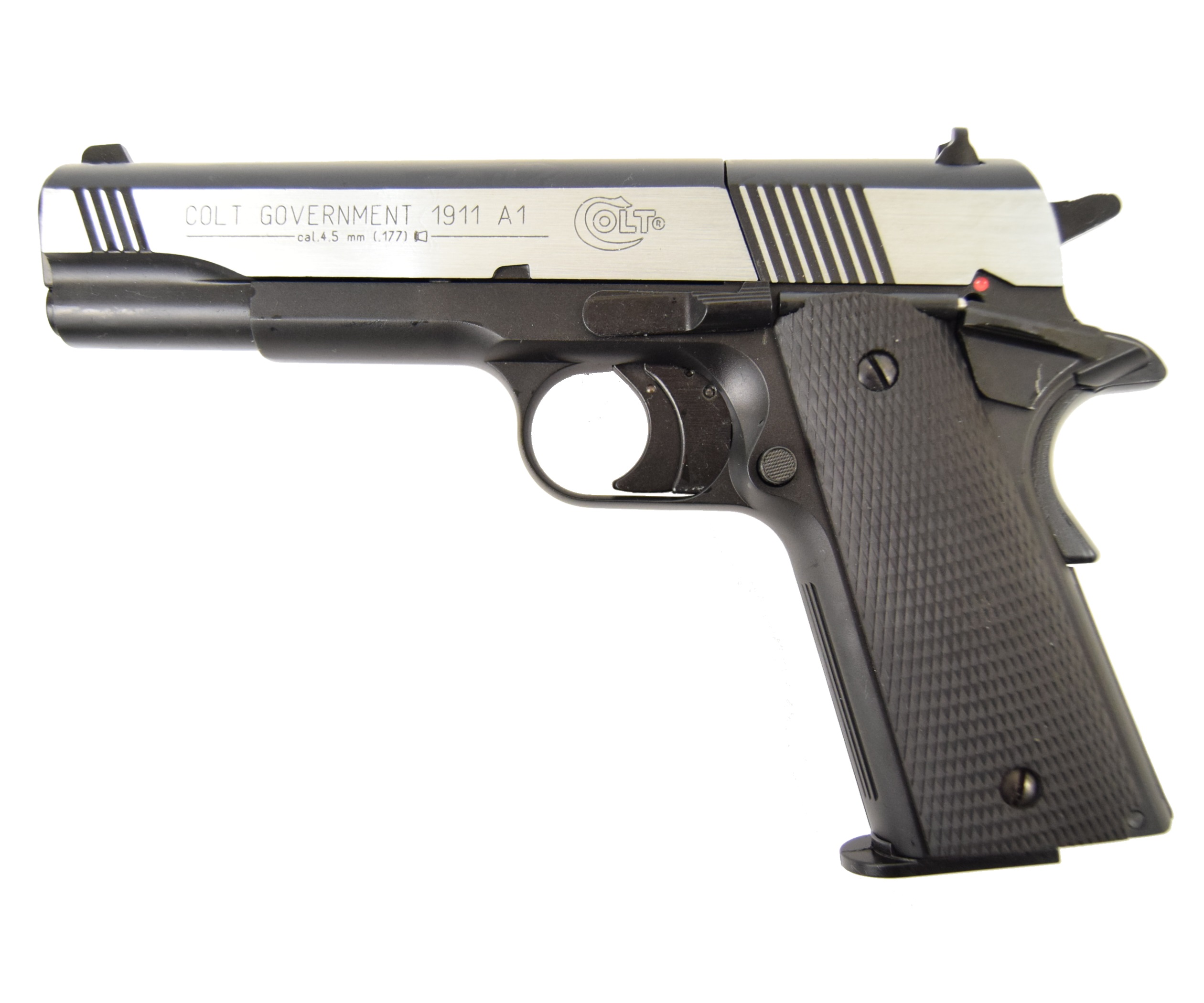 Пневматический пистолет UMAREX Colt Government M1911 A1 Dark OPS 4,5мм 3J
