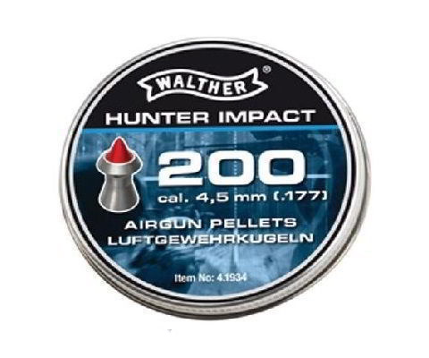 Пули UMAREX Walther Hunter Impact 4,5мм 0,54г (200 шт)
