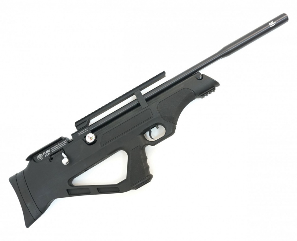 Пневматическая винтовка PCP Hatsan Flashpup QE (пластик) кал. 5,5 мм. 3J