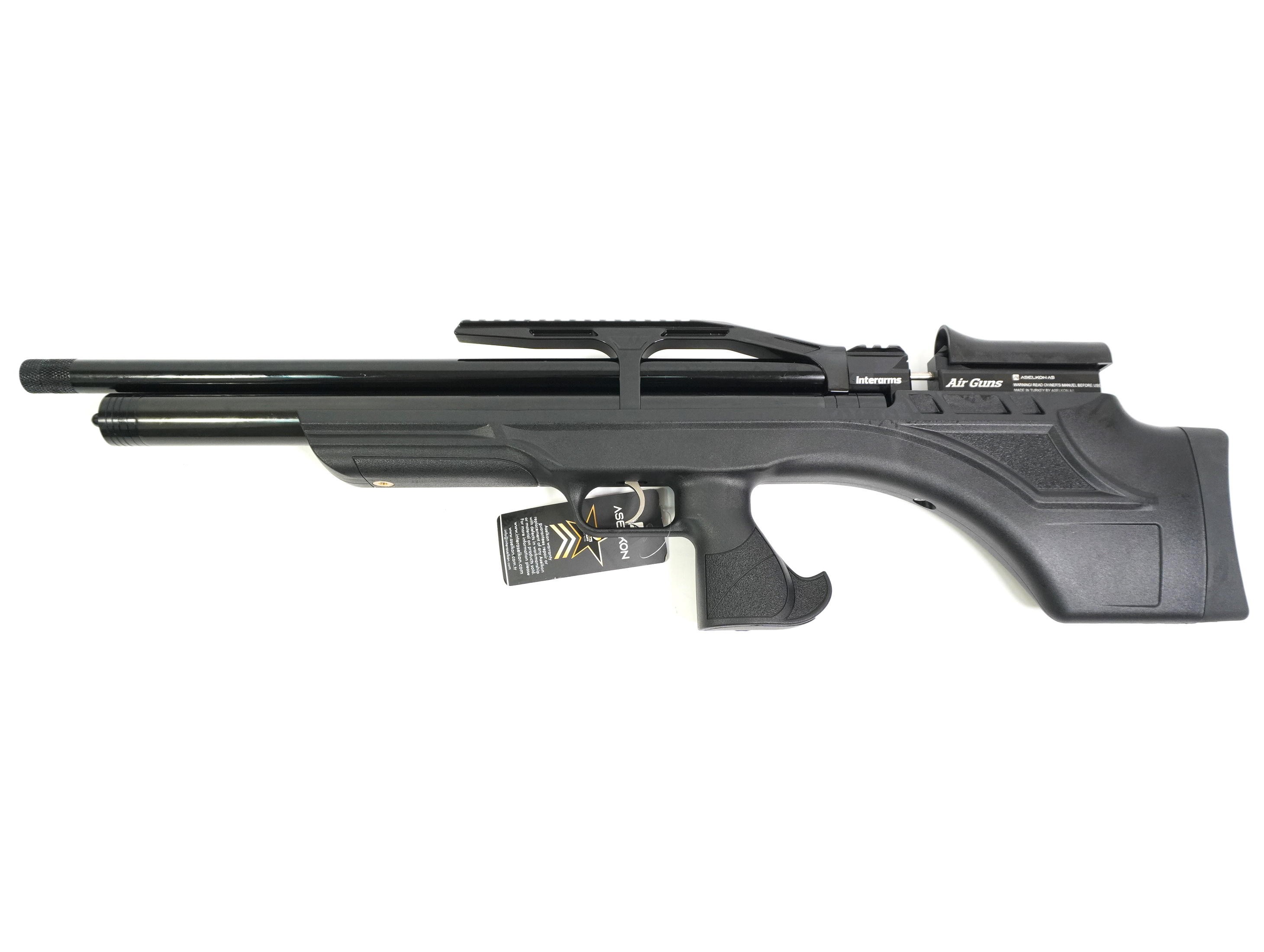 Пневматическая винтовка Aselkon MX7 Black, пластик, кал. 5,5 мм. 3J