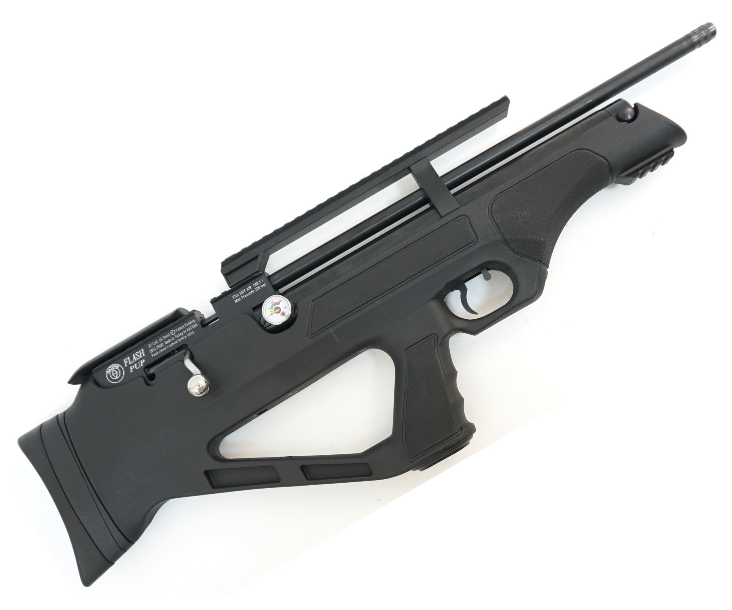 Пневматическая винтовка PCP Hatsan Flashpup (пластик) кал. 5,5 мм. 3J