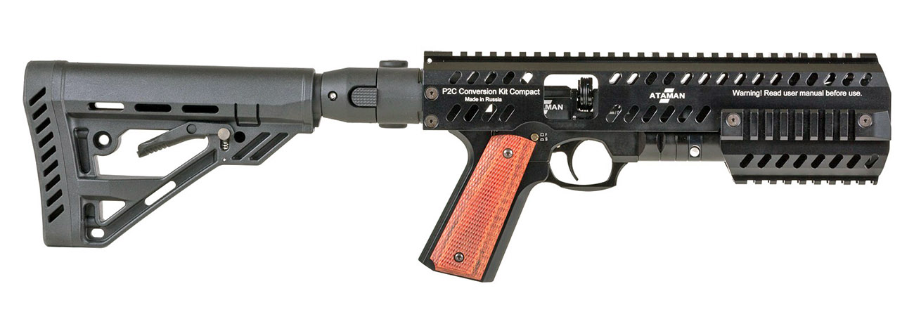 Тактический обвес P2C CONVERSION KIT для пистолета Ataman AP16 Компакт (черный)