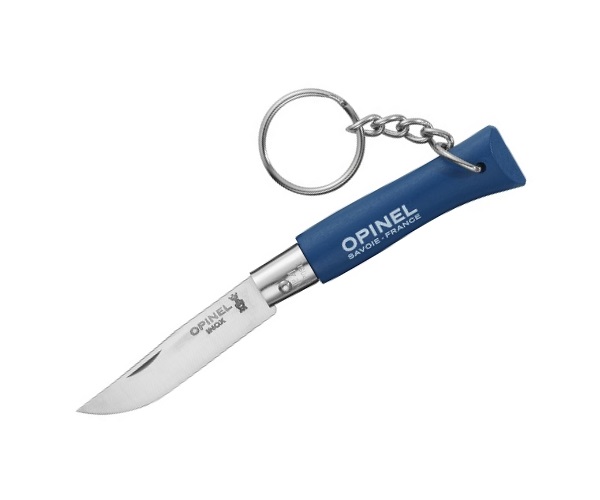 Нож Opinel серии Tradition Keyring №04, цвет - синий