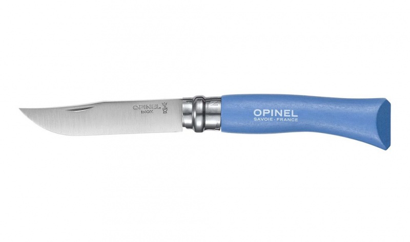 Нож Opinel COLORED TRADITION 07 VRI, синий (001424)