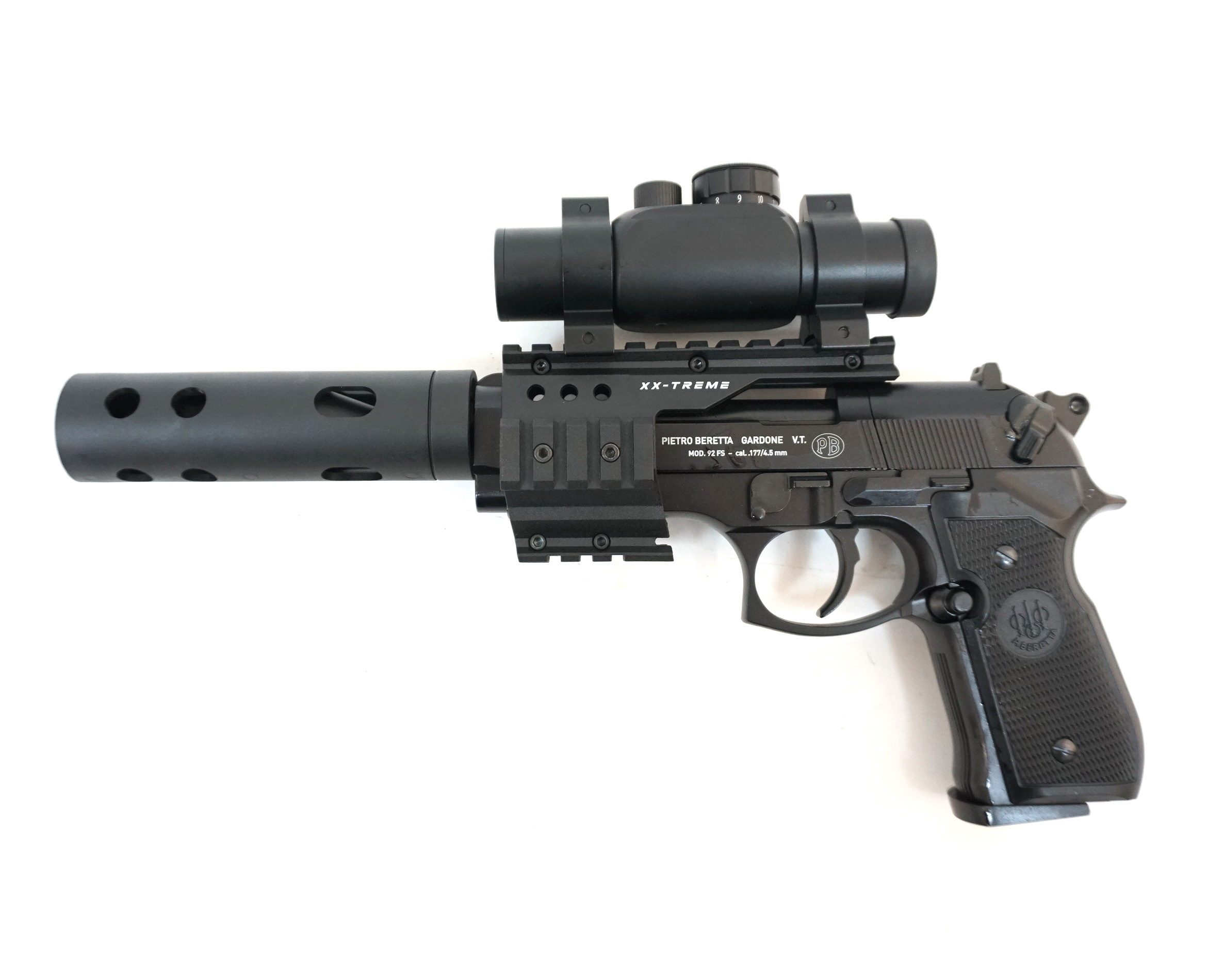 Пневматический пистолет UMAREX Beretta M92 FS XX-TREME 4,5мм 3J