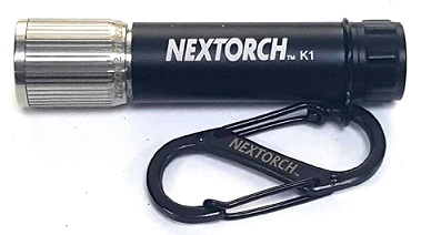 Фонарь-брелок NexTORCH К1, 40 люмен (K1 Black)