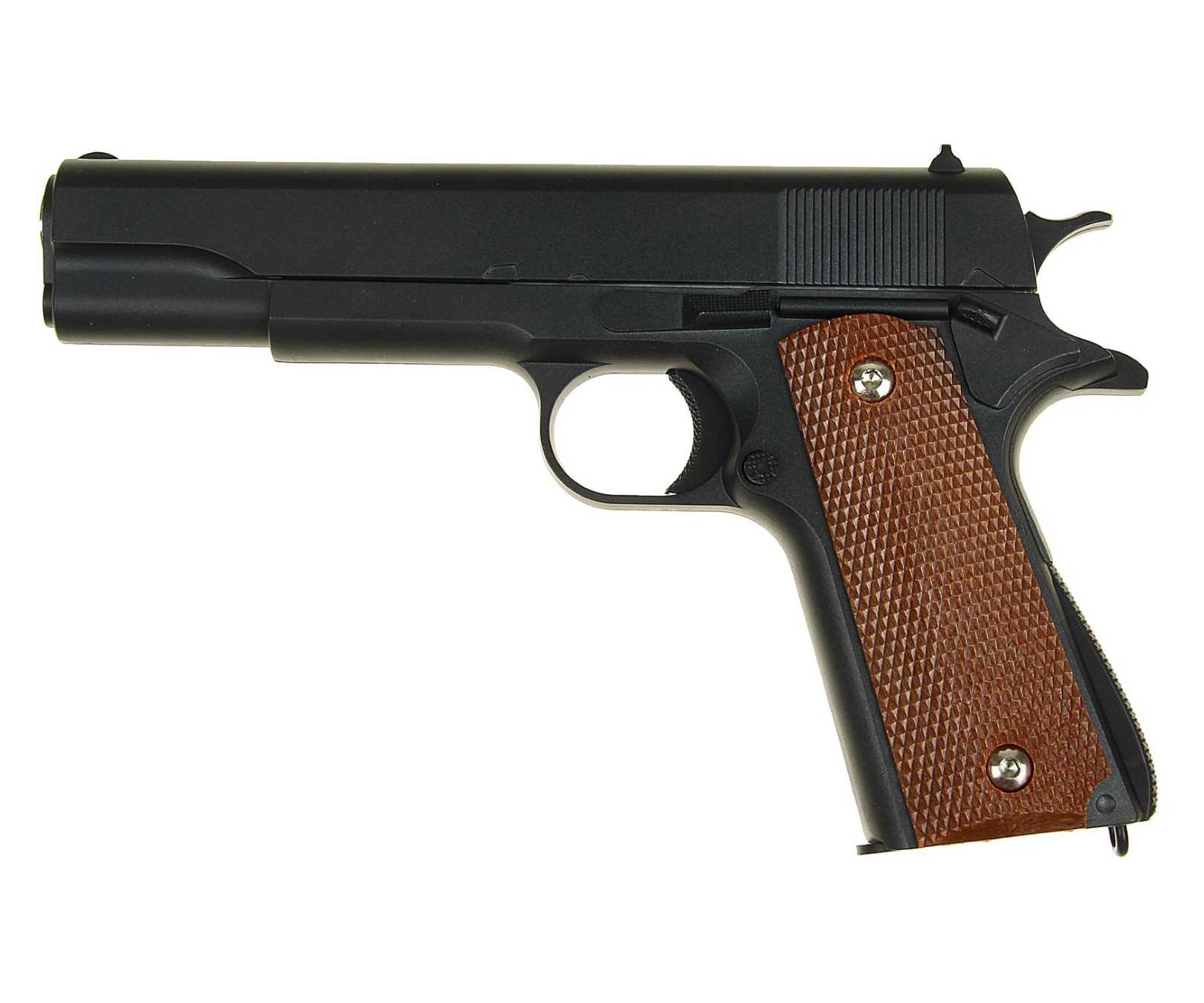 Спринговый пистолет GALAXY G.13 Colt 1911 classic (черный) 6,0мм 3J