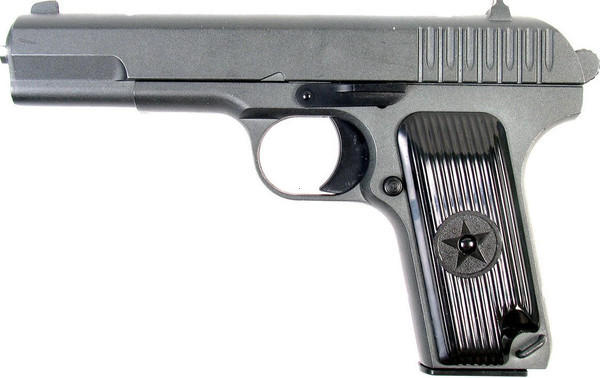 Спринговый пистолет GALAXY G.33A TT (с глушителем) 6,0мм 3J