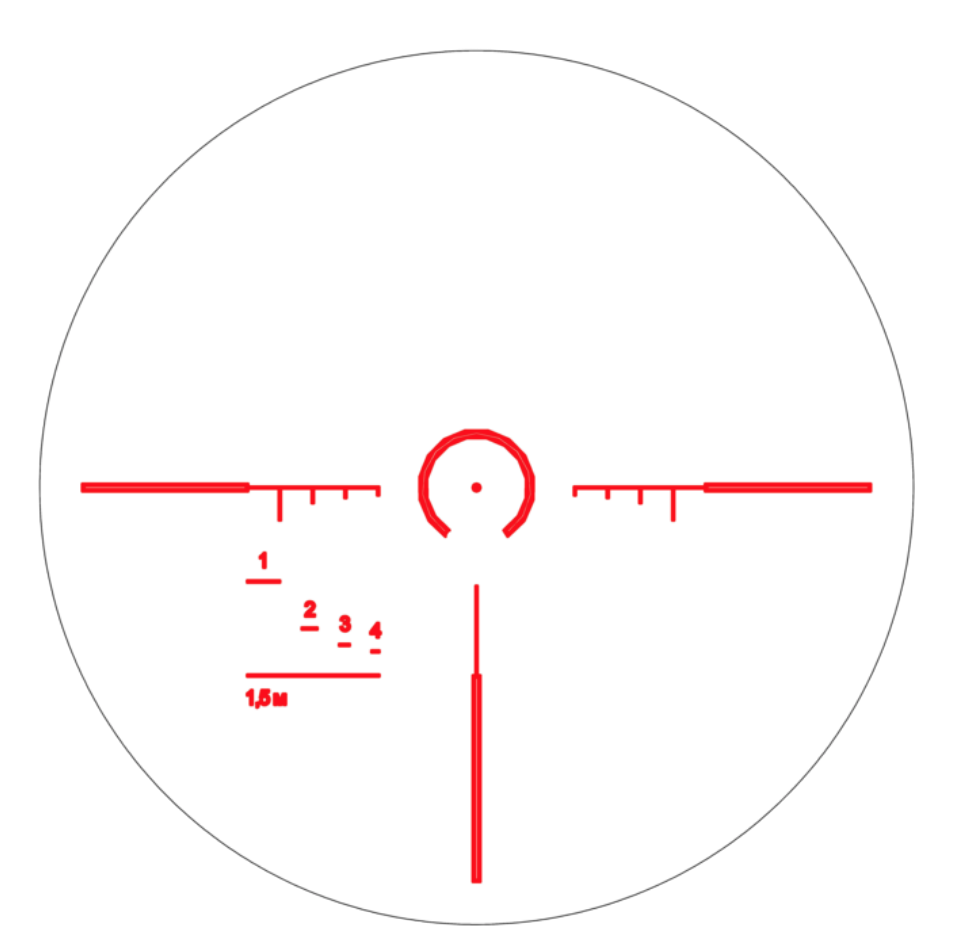 Призматический прицел «р2,5х24l Brevis» прицельные сетки. Прицел Бревис 2.5х24. Прицел ВОМЗ 2.5х24l Brevis. Прицел Бревис прицельные сетки LHS.
