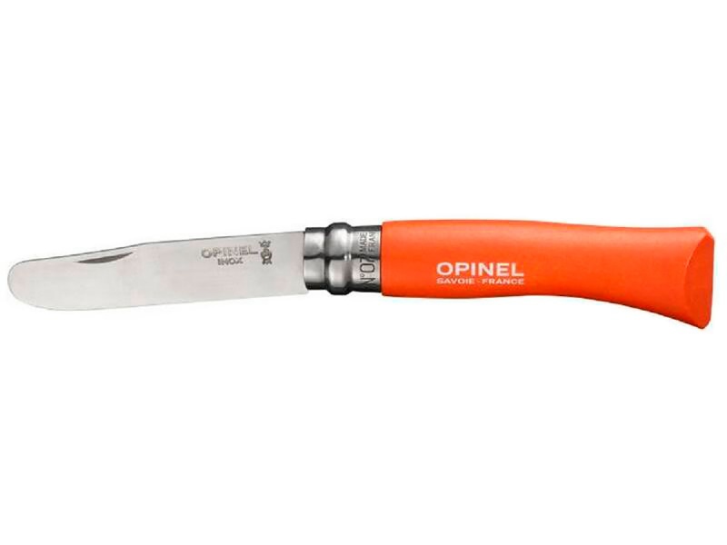 Нож Opinel серии MyFirstOpinel №07, цвет мандарин