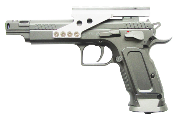 Пневматический пистолет CYBERGUN Tanfoglio Gold Custom 4,5мм 3J