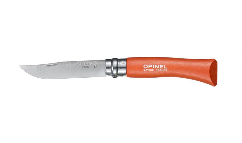 Нож Opinel COLORED TRADITION 07 VRI, оранжевый (001426)