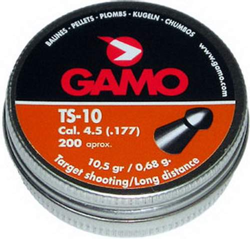 Пули GAMO TS-10 4,5мм 0,68гр (200 шт)