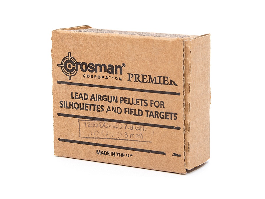 Пули CROSMAN Premier Domed 4,5мм 0,51г (1250 шт)
