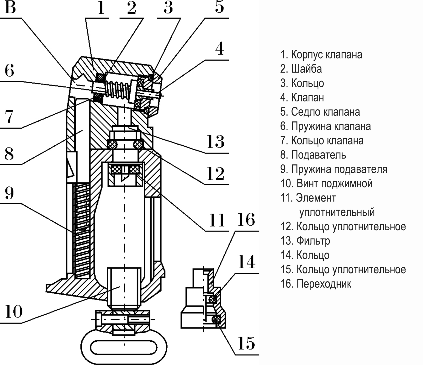 Магазин пм схема