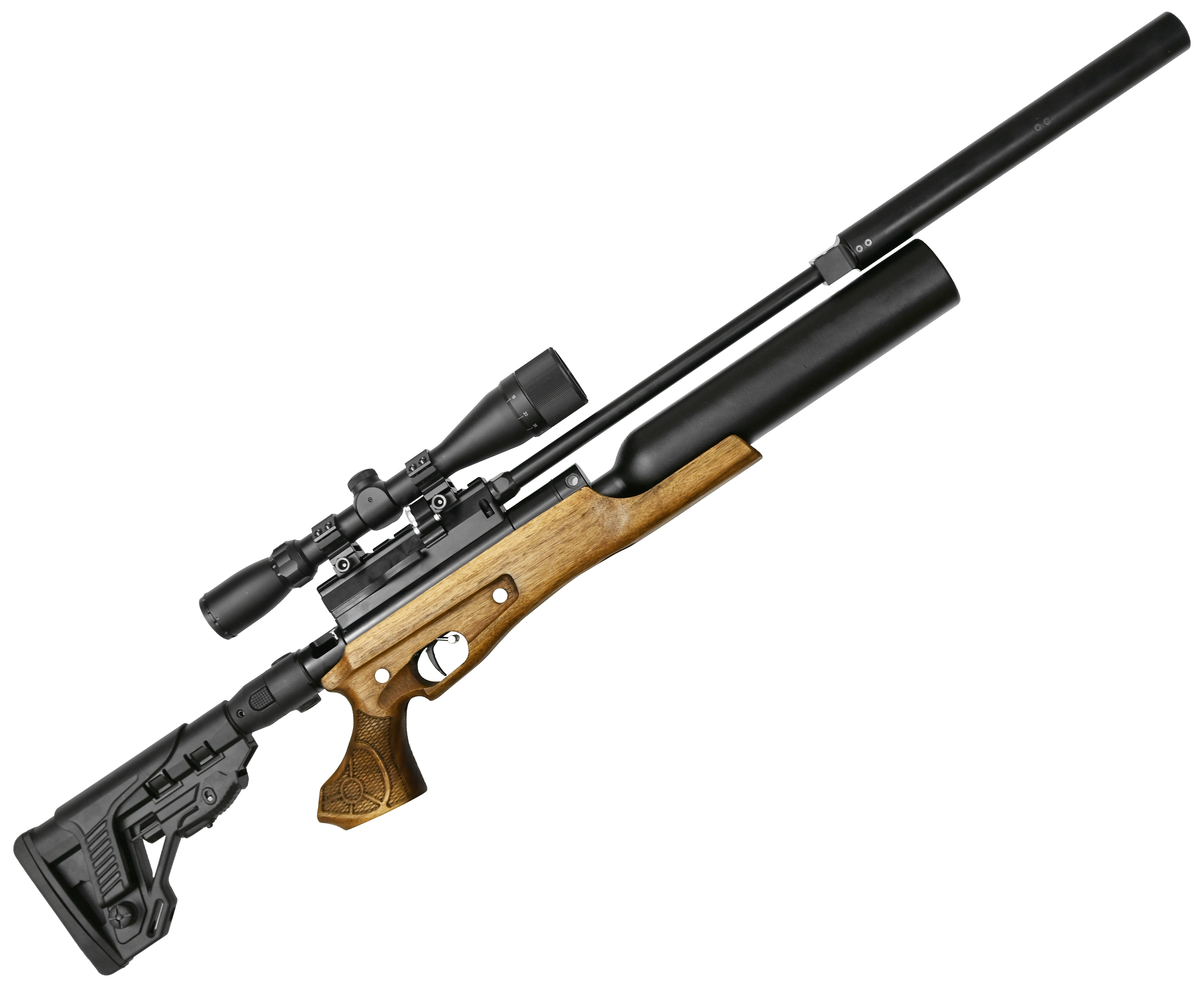 Пневматическая винтовка PCP Jaeger Тактика(СКП) 5,5 SP Лонг(LW550) кал. 5,5 мм. 3J (215L/LW/B)