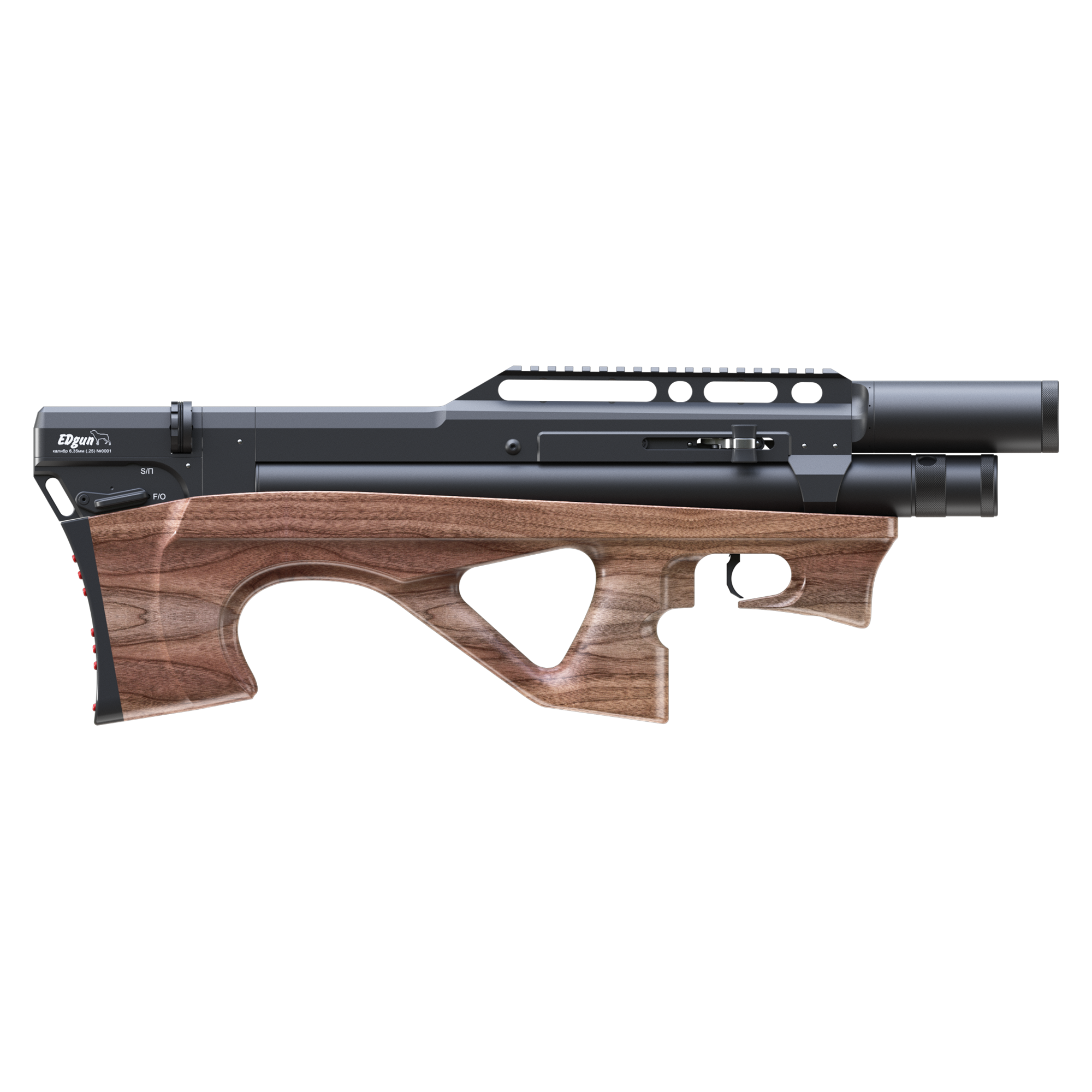 Пневматическая винтовка PCP EdGun Леля 2,0 кал. 6,35 мм. 3J