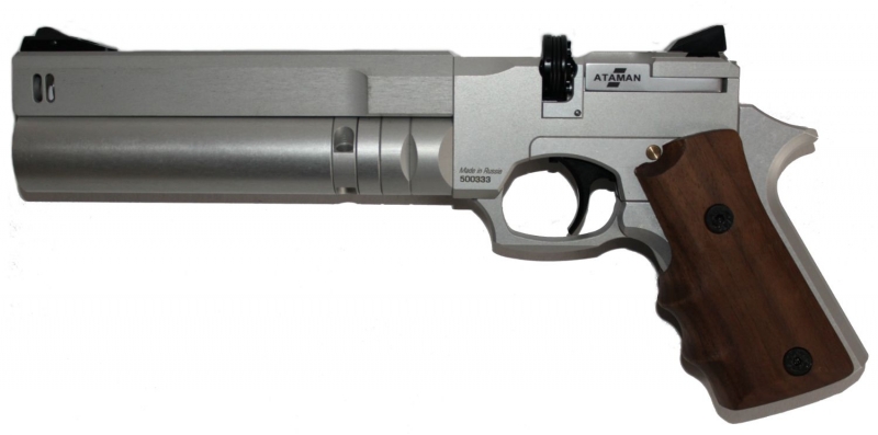 Пневматический пистолет PCP Ataman AP16 Компакт 512/S (S/C/M) кал. 5,5 мм. 3J
