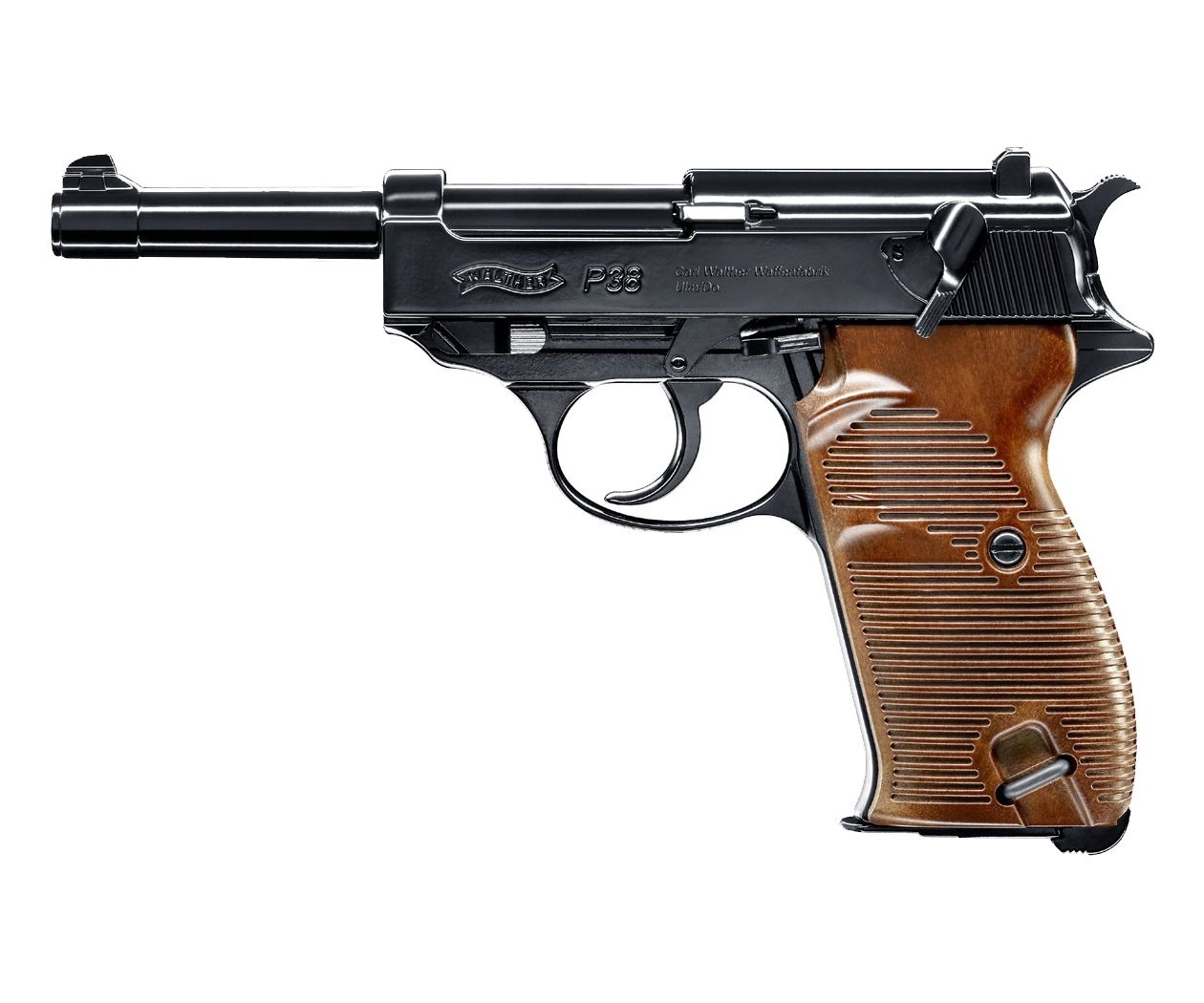 Пневматический пистолет UMAREX Walther P38 Blowback 4,5мм 3J